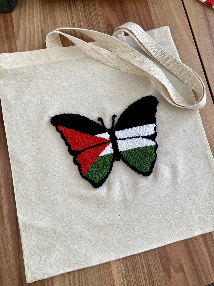 Filistin kelebek çanta (%25’i bağış)