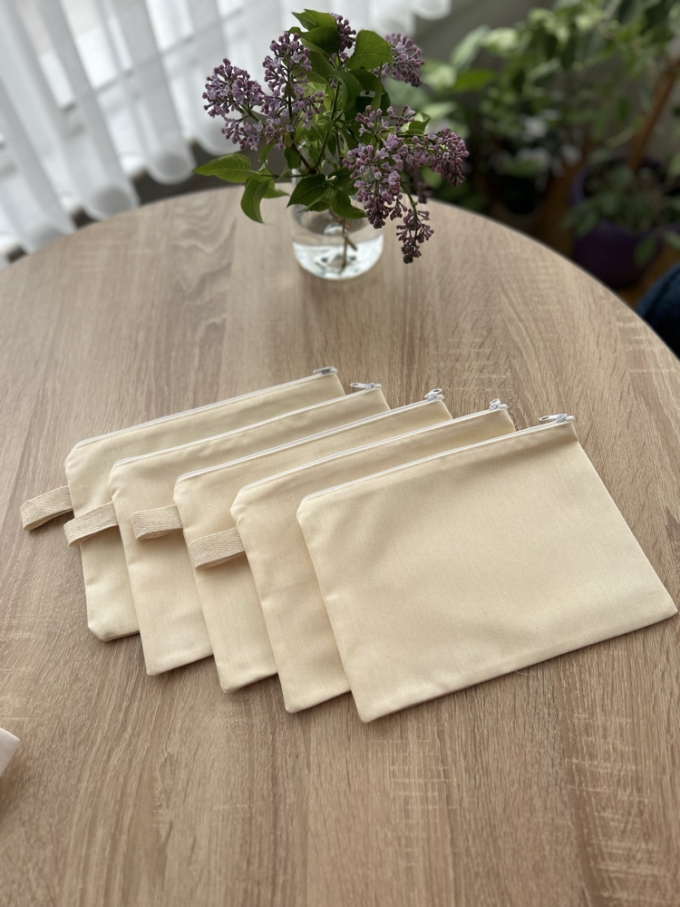 Duck Keten Clutch Çanta