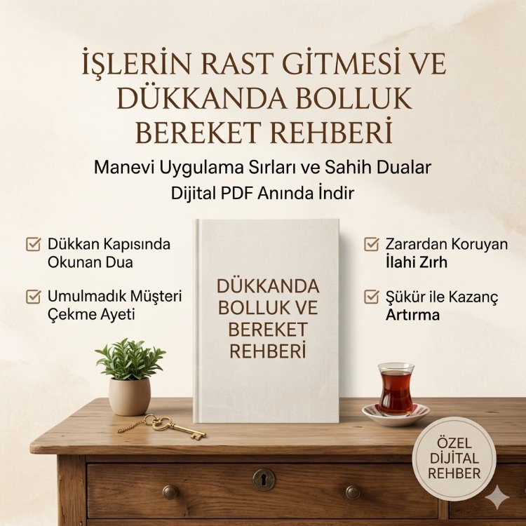 İşlerin Rast Gitmesi ve Dükkanda Bolluk Bereket Rehberi (Uygulamalı Özel PDF)