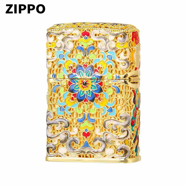 Zippo Butterfly Gold Plate