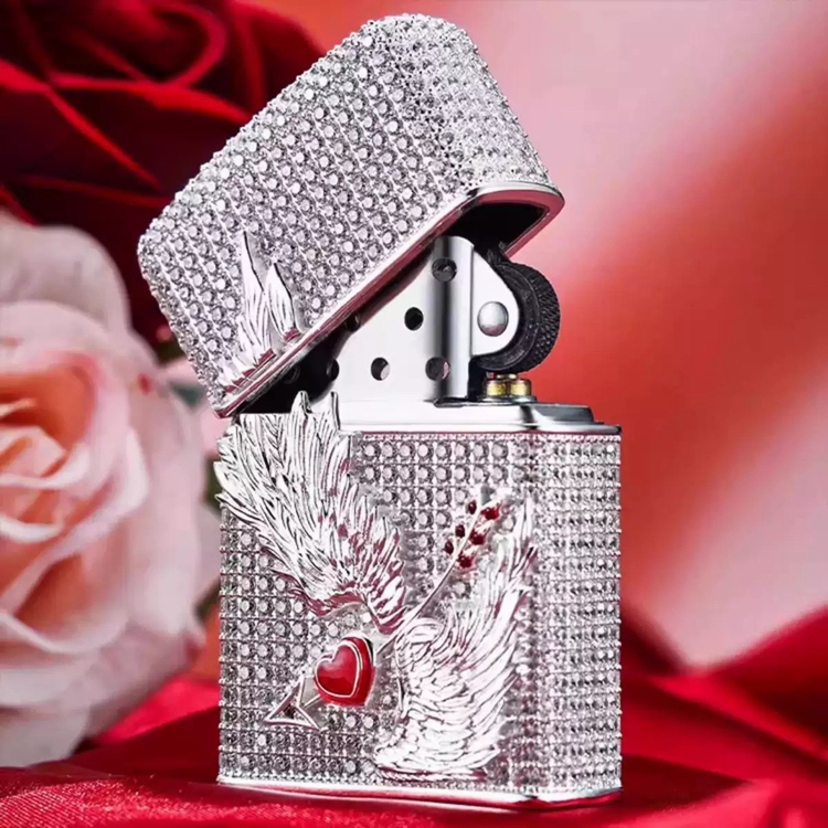 Zippo Love Angel Swarosky 