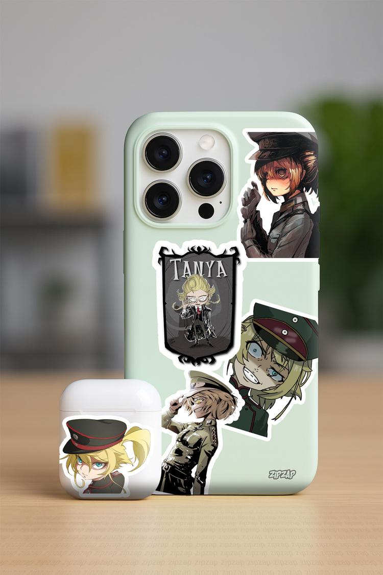 Youjo Senki Anime Sticker Paketi (20 Sticker)