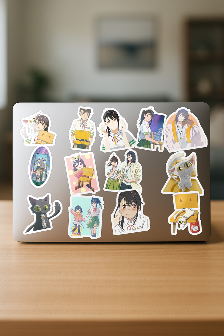 Suzume Anime Sticker Paketi (25 Sticker)
