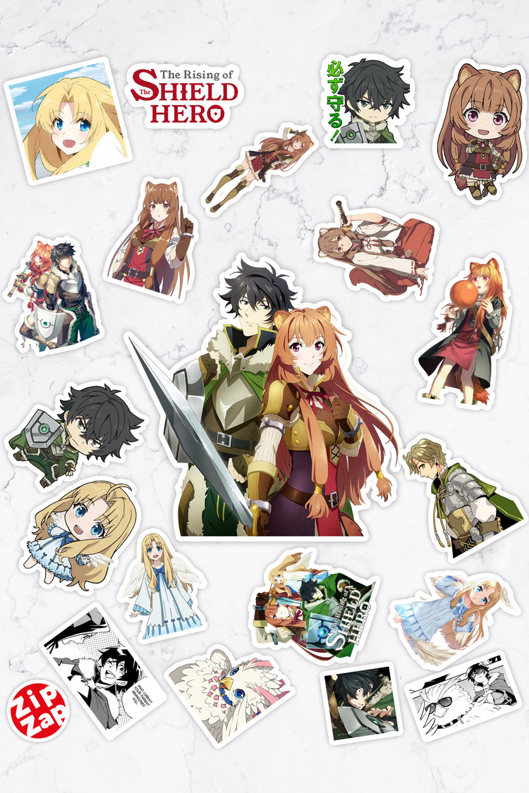 The Rising Of The Shield Hero (Tate no Yuusha no Nariagari) Anime Sticker Paketi (20 Sticker)