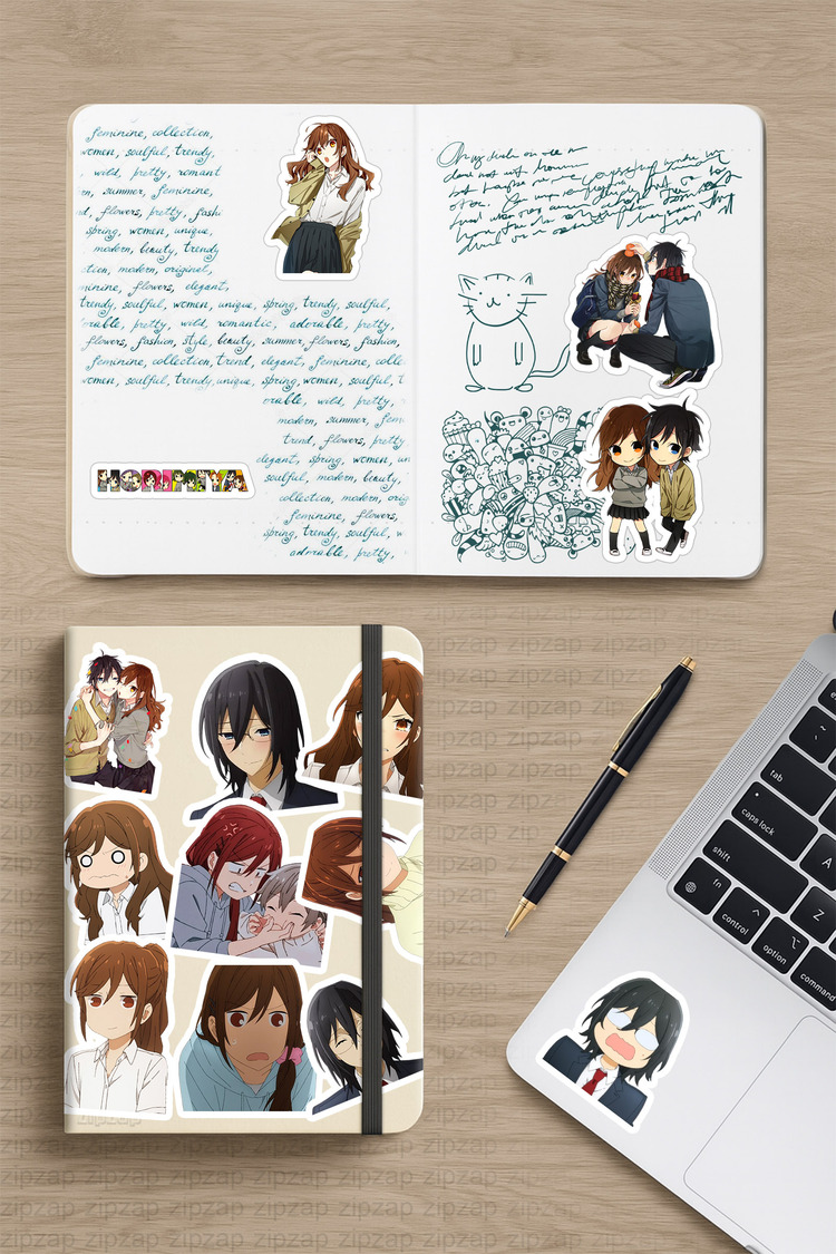Horimiya Anime Sticker Paketi (25 Sticker)