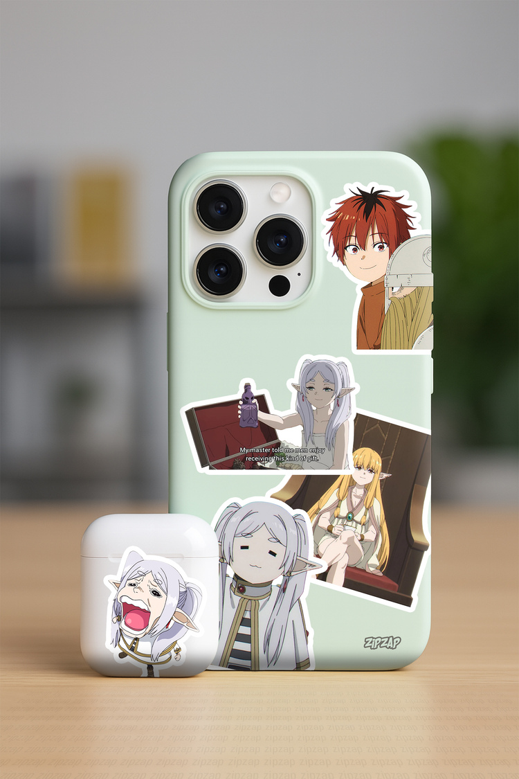 Sousou no Frieren Anime Sticker Paketi (25 Sticker)