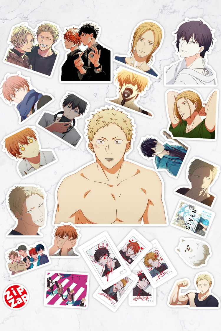 Given Anime Sticker Paketi (25 Sticker)