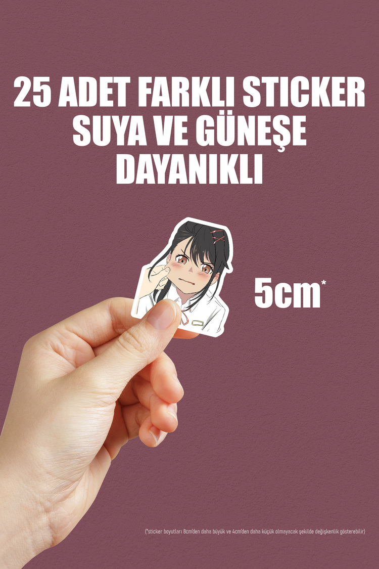 Suzume Anime Sticker Paketi (25 Sticker)
