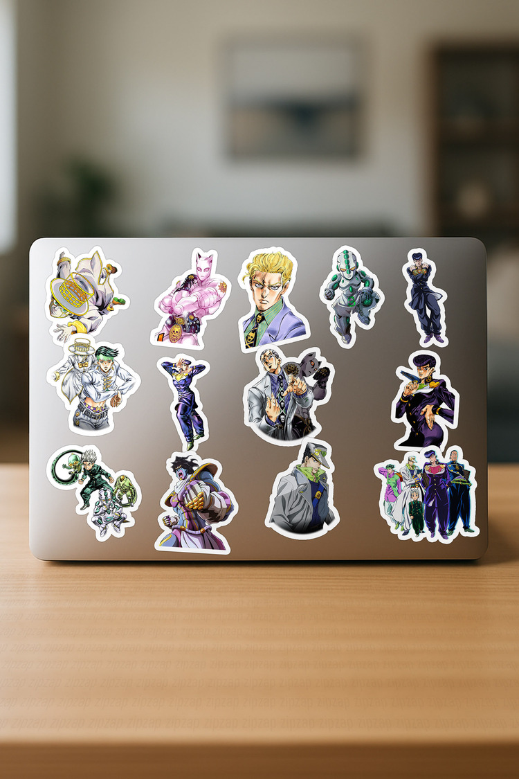 JoJo no Kimyou na Bouken part 4 Anime Sticker Paketi (25 Sticker)