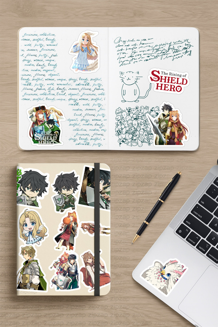 The Rising Of The Shield Hero (Tate no Yuusha no Nariagari) Anime Sticker Paketi (20 Sticker)