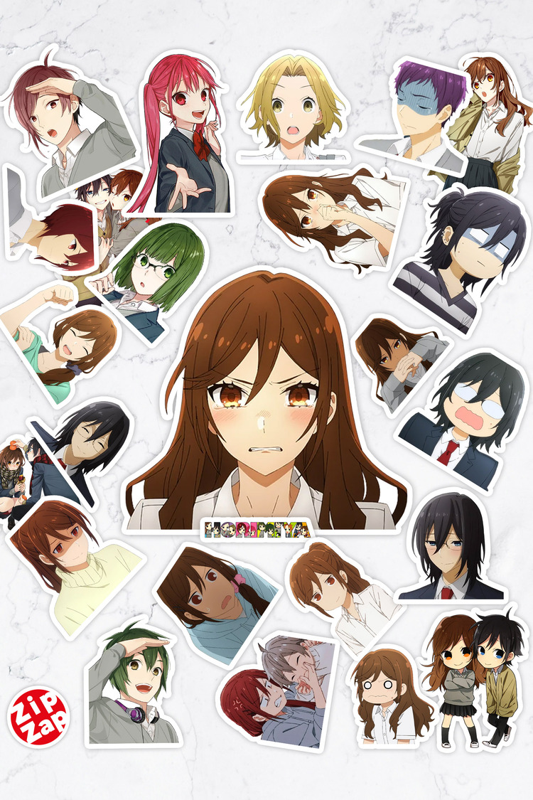 Horimiya Anime Sticker Paketi (25 Sticker)