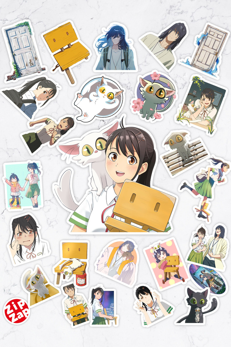 Suzume Anime Sticker Paketi (25 Sticker)