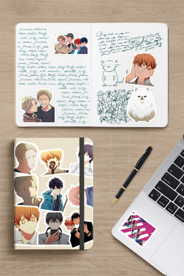 Given Anime Sticker Paketi (25 Sticker)