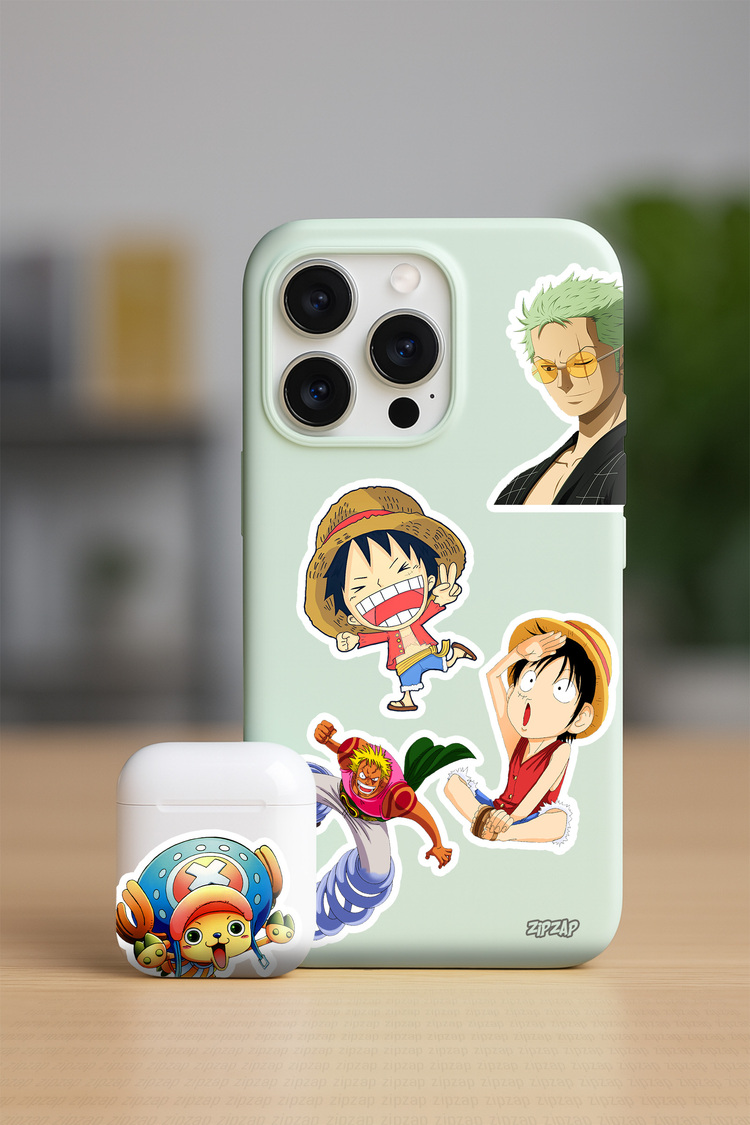 One Piece Anime Sticker Paketi (20 Sticker)