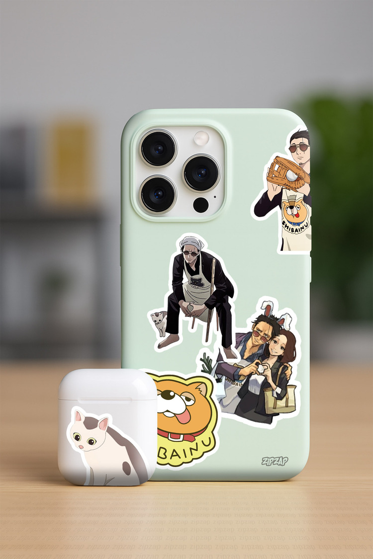 Gokushufudou (The Way of the Househusband) Anime Sticker Paketi (22 Sticker)