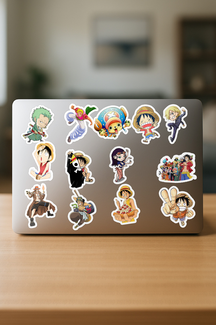 One Piece Anime Sticker Paketi (20 Sticker)