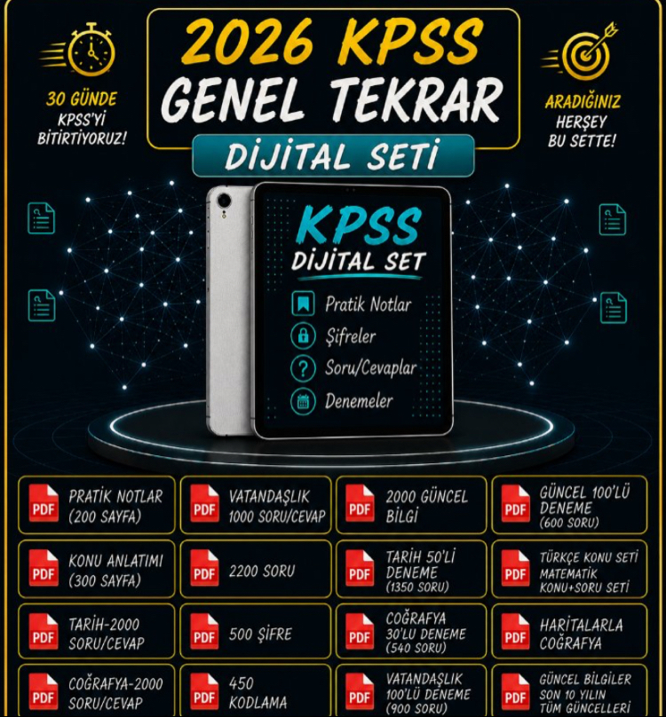 2026 KPSS FULL PAKET