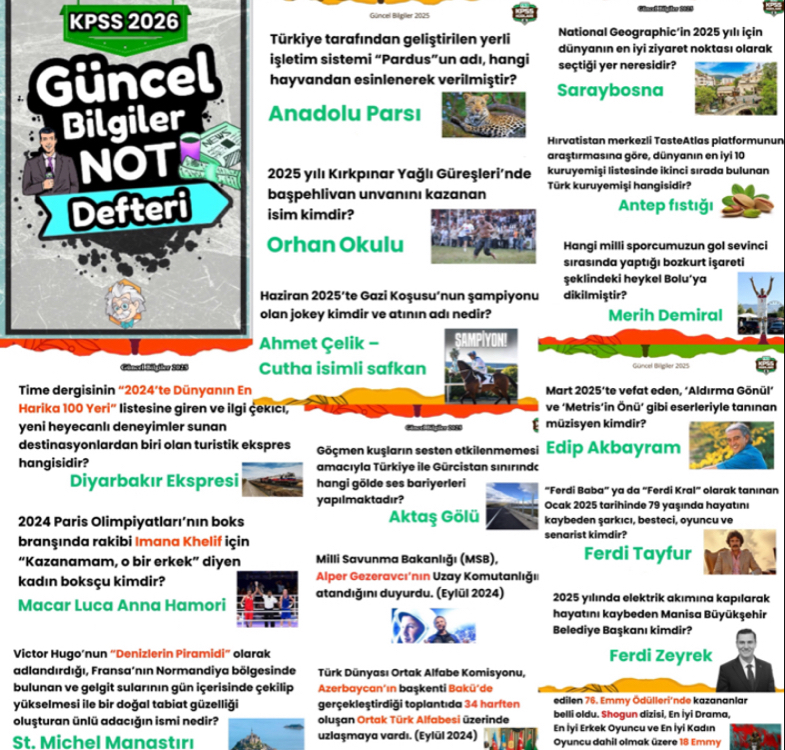 2026 KPSS Tarih, Coğrafya, Vatandaşlık Şifreli Dijital PDF