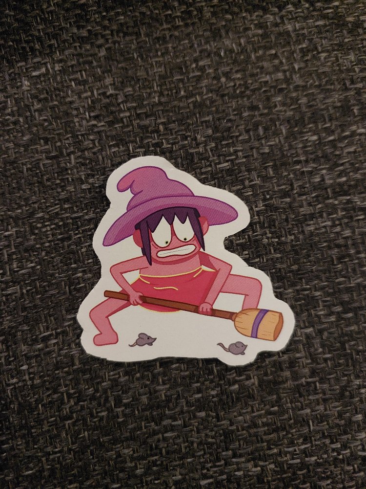 The Midnight Gospel Clancy Sticker