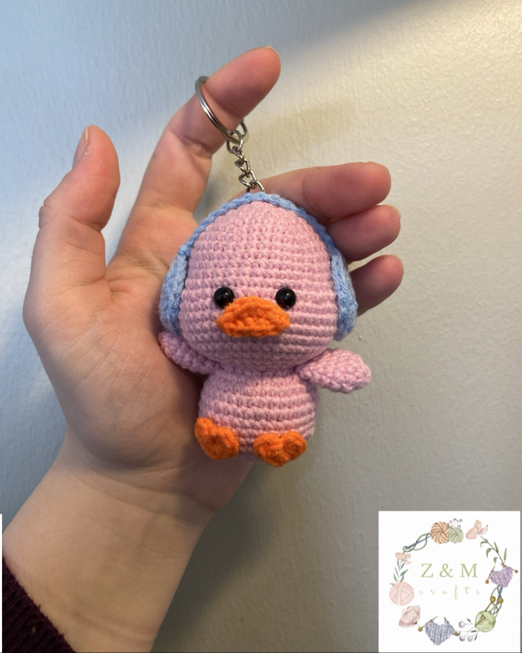 Amigurumi Civciv Anahtarlık