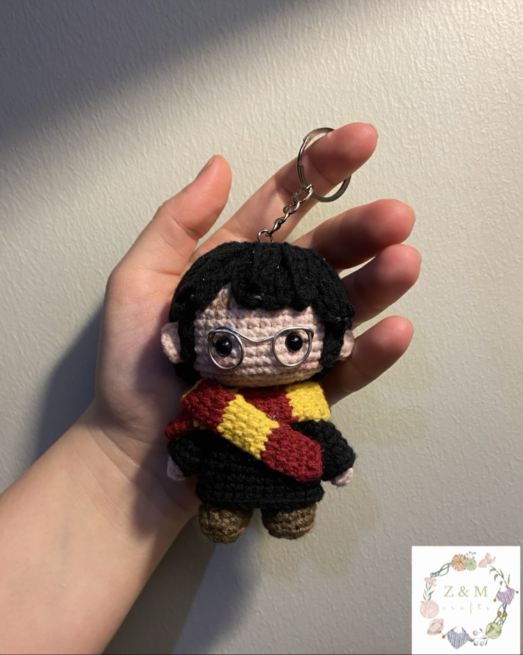 Harry Potter Amigurumi Anahtarlık