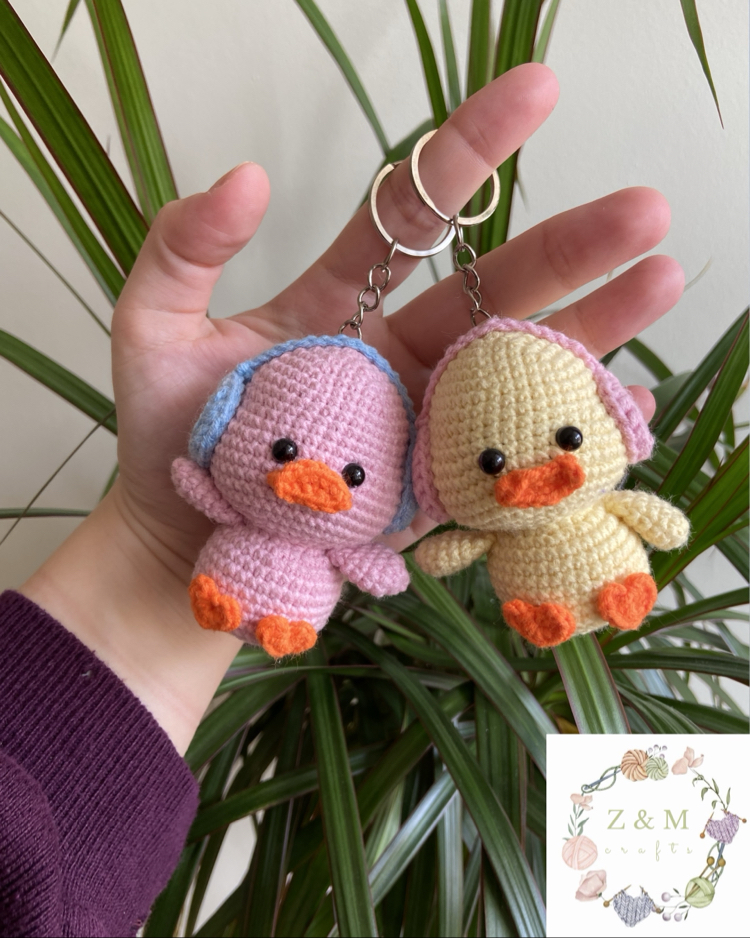 Amigurumi Civciv Anahtarlık
