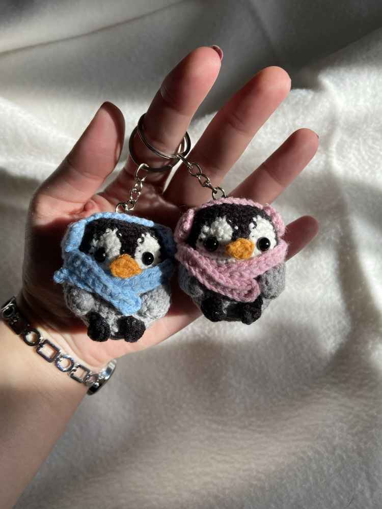 Penguen anahtarlık