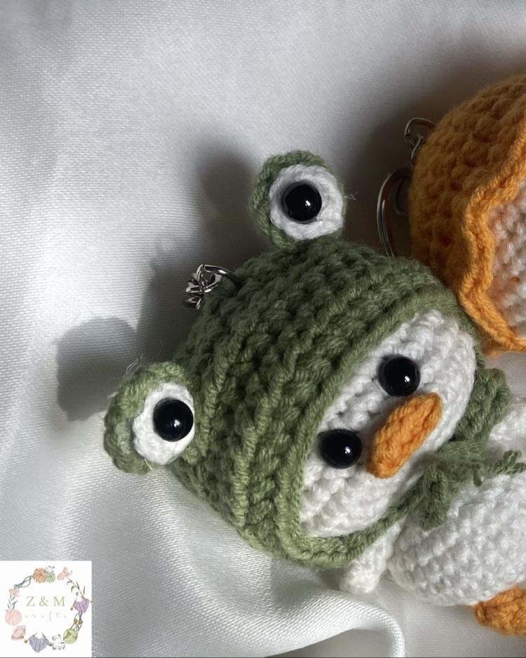 Amigurumi Ördek Anahtarlık