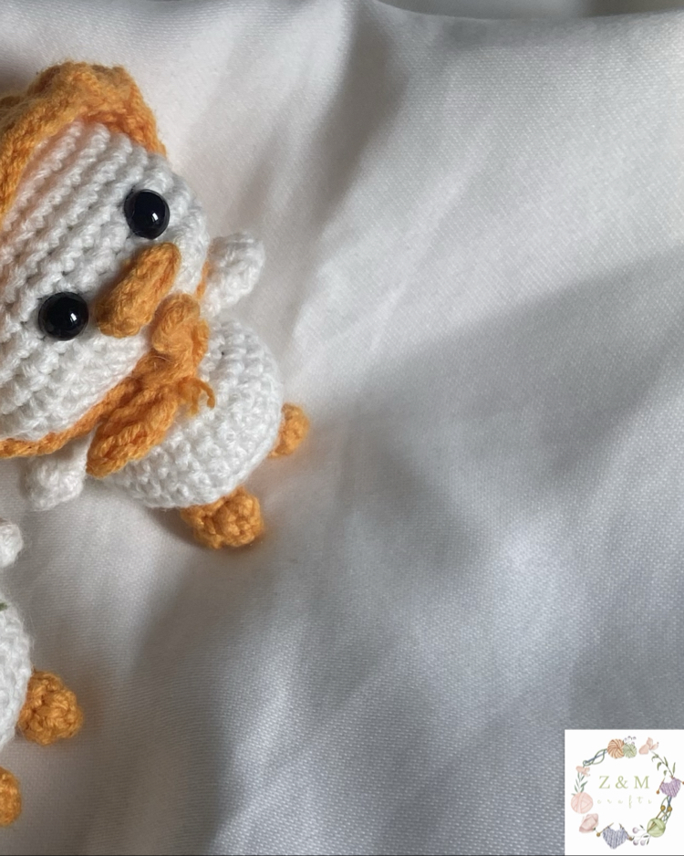 Amigurumi Ördek Anahtarlık