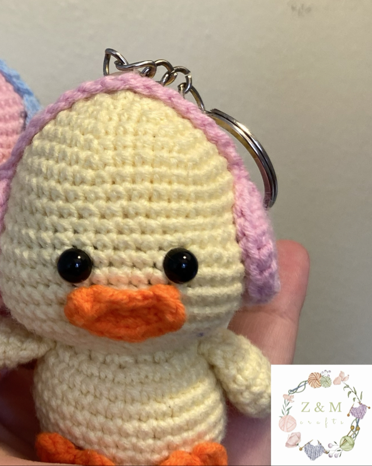 Amigurumi Civciv Anahtarlık