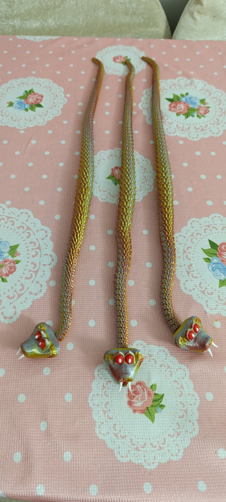 yılan (60cm) alev sarı kırmızı 
