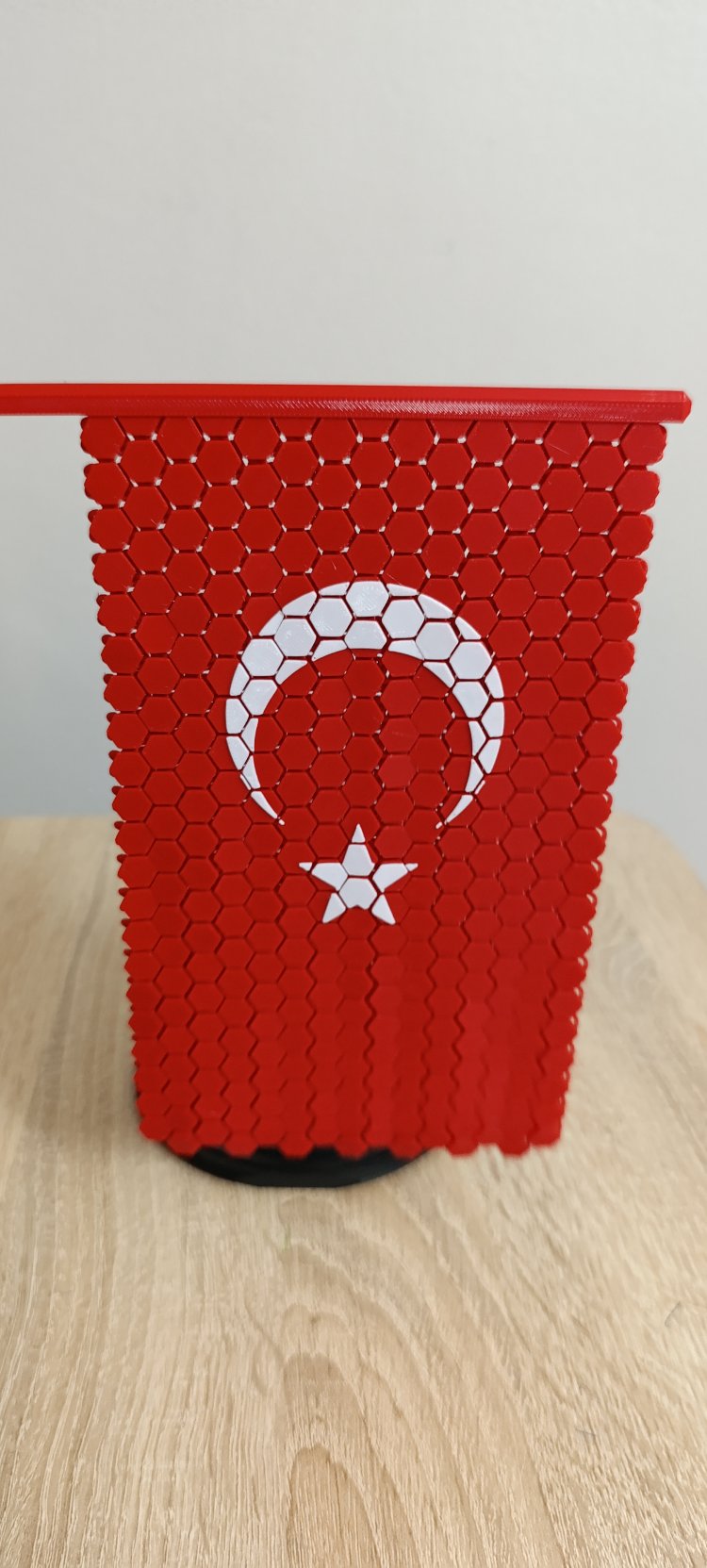türk bayrağı, çift taraflı