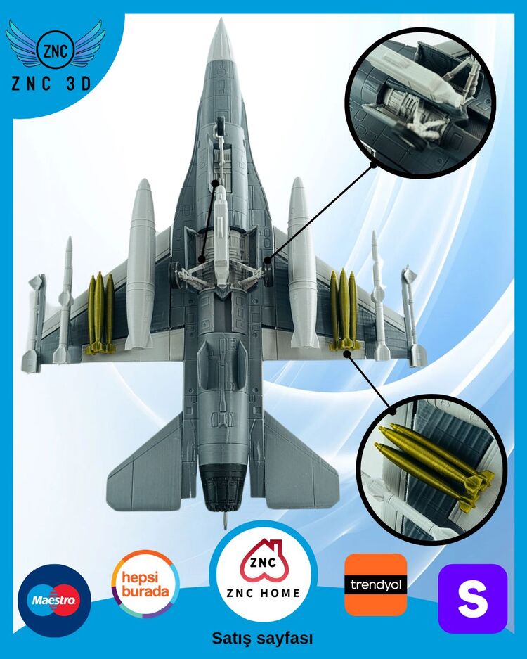 F-16 FALCON maket uçak