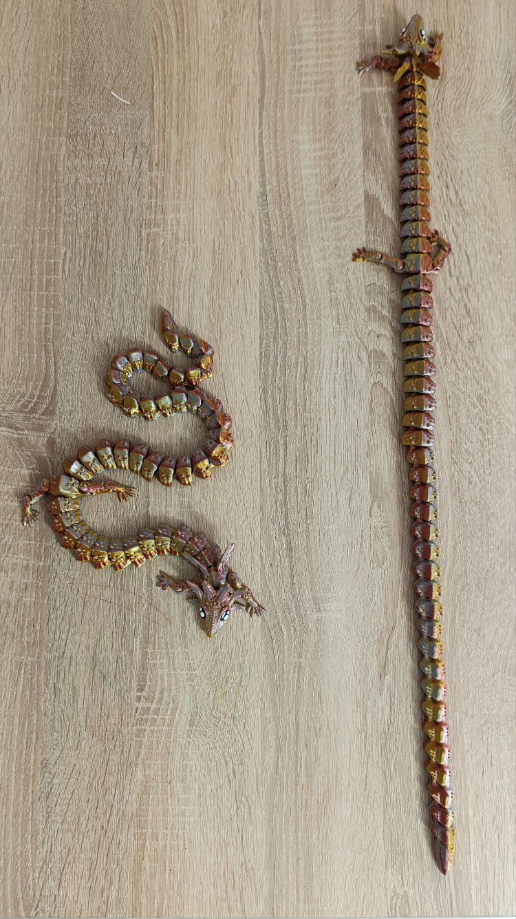 ejderha, alev desenli, 70cm