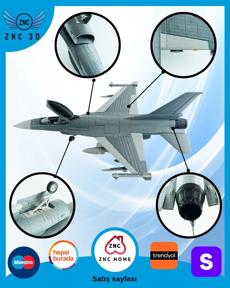 F-16 FALCON maket uçak
