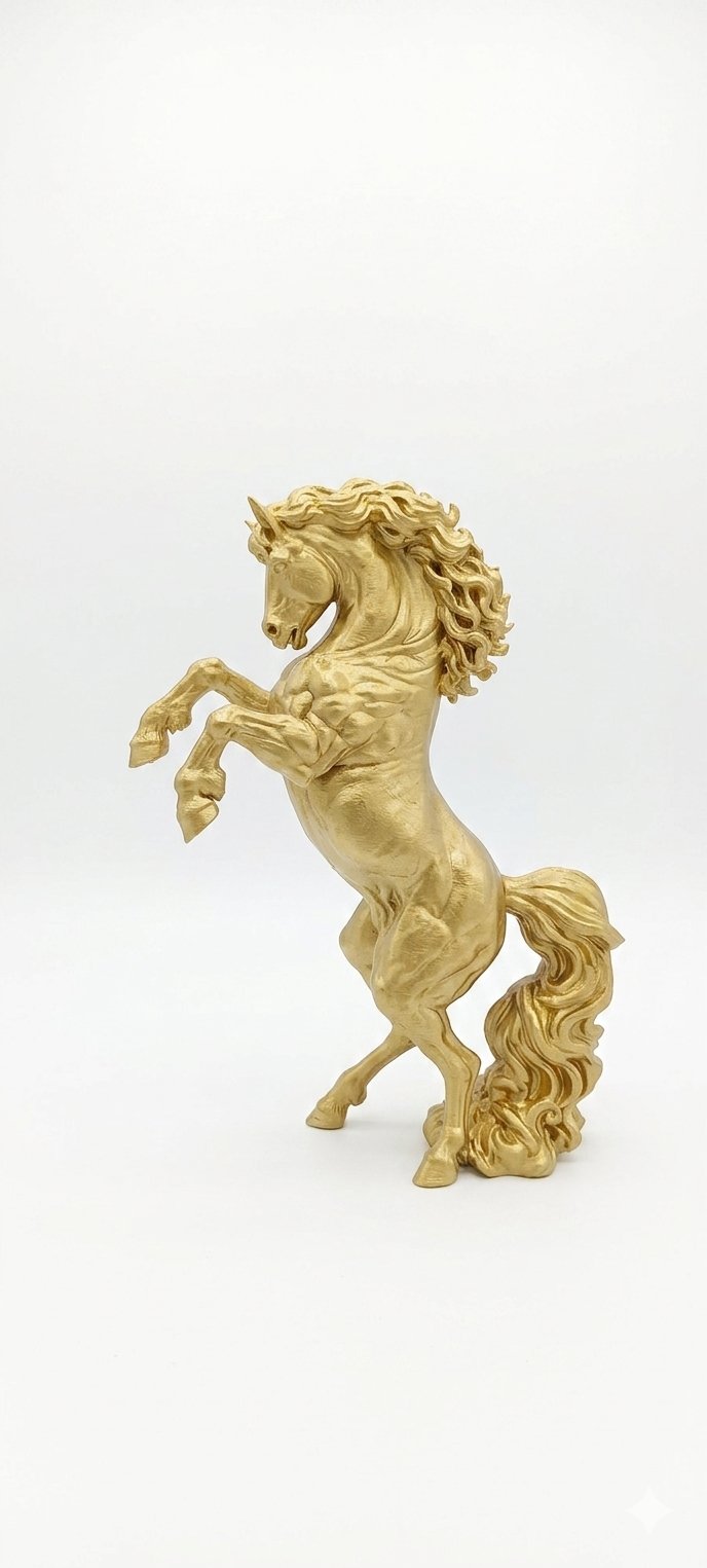 Gold at (19cm) figür 
