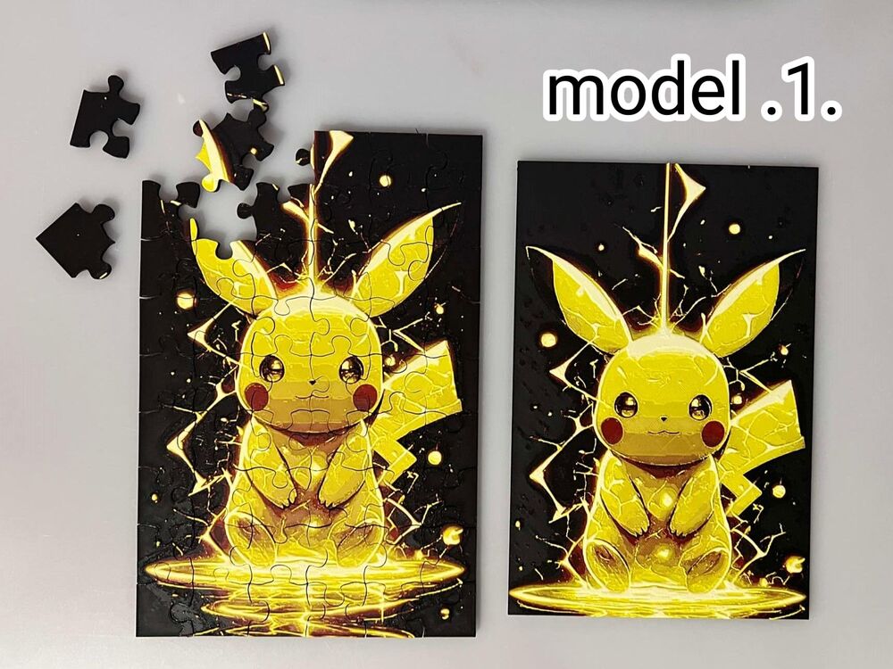 Pokemon yapboz, 15x22cm boyutunda ( 1 adet)