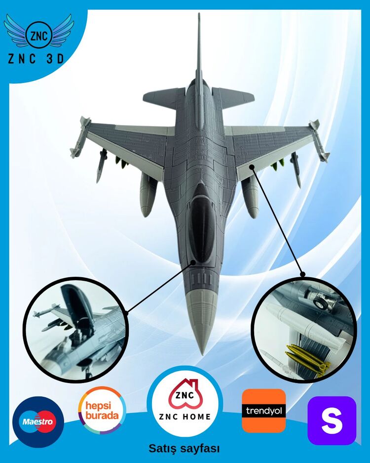 F-16 FALCON maket uçak