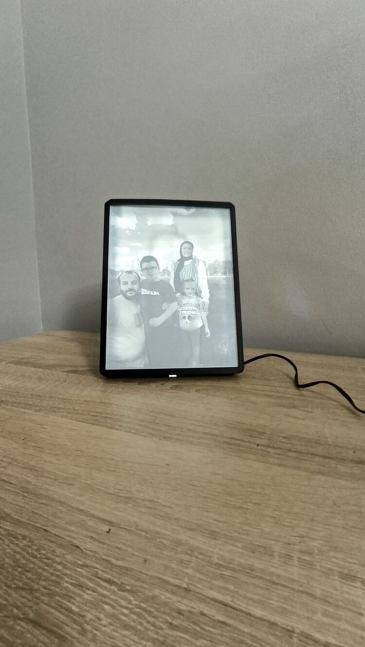 fotoğraf lambası (lithophane)