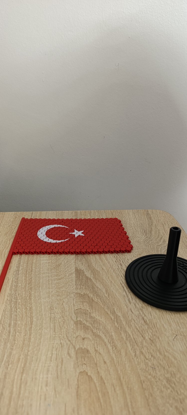 türk bayrağı, çift taraflı