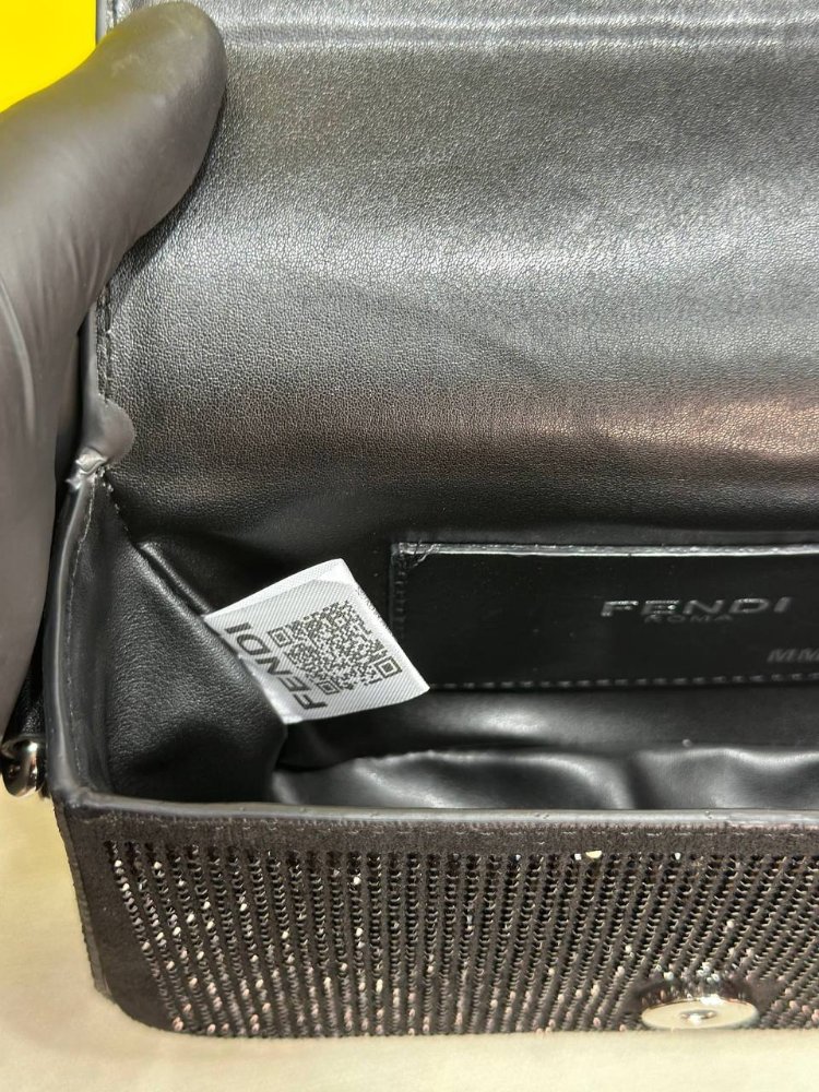 Fendi Baguette Mini Sequnis or Crystals bag✨