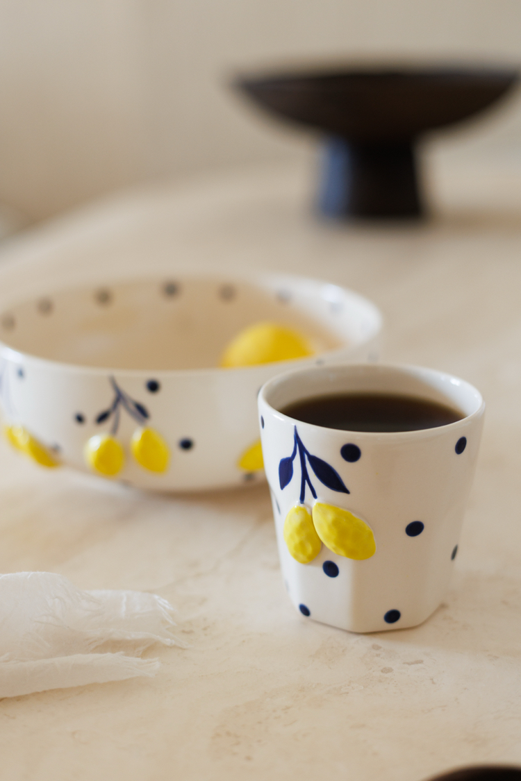 Lemon mug iki adet
