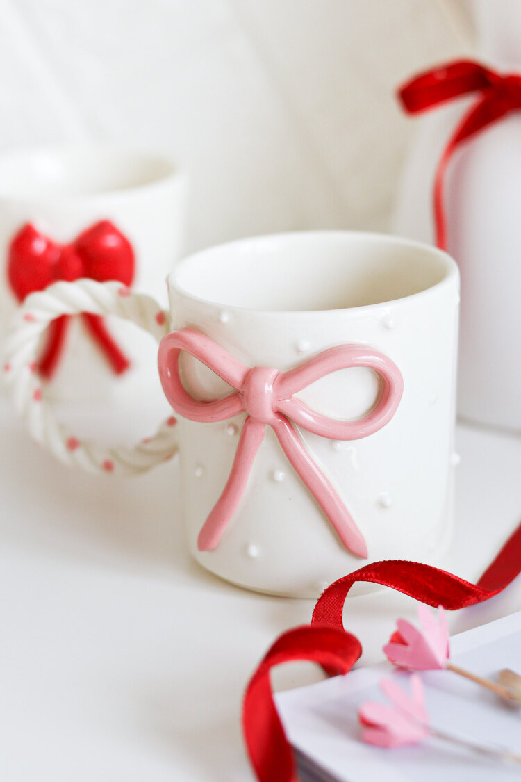 Pink bow 250 ml on siparis
