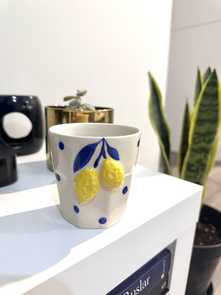 Lemon mug iki adet