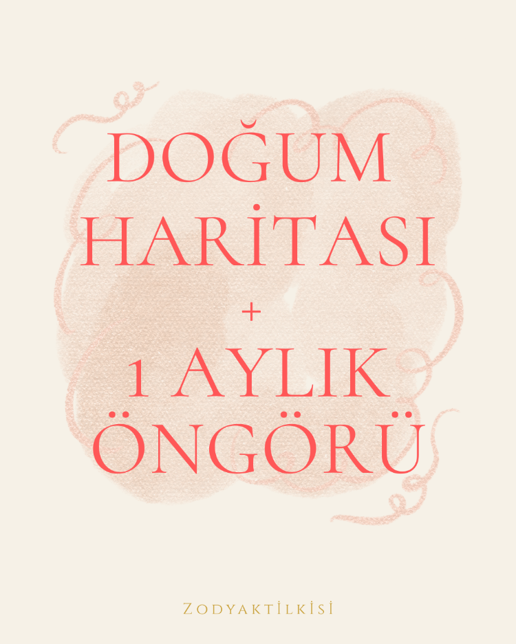 Doğum Haritası + 1 aylık Öngörü