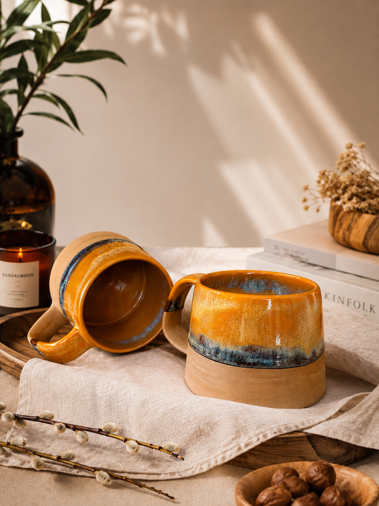 Honey Blend 190 ml Krem Stoneware Fincan