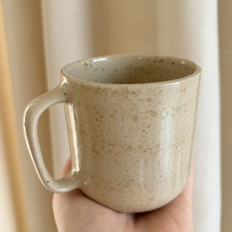 Serene&Natural 260 ml Doğal Desenli Stoneware Kupa