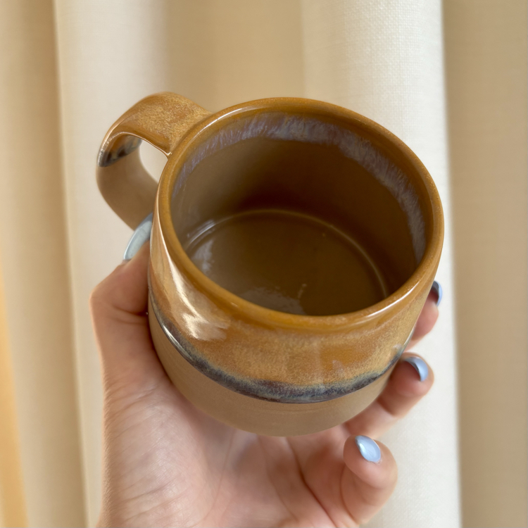 Honey Blend 190 ml Krem Stoneware Fincan