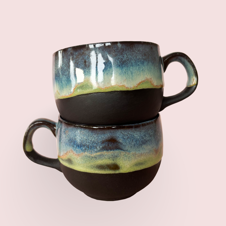 Natural Foam 125 ml Stoneware Fincan