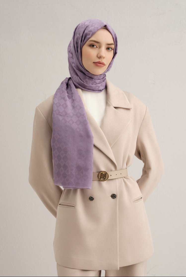 Armine j. İpek pamuk şal